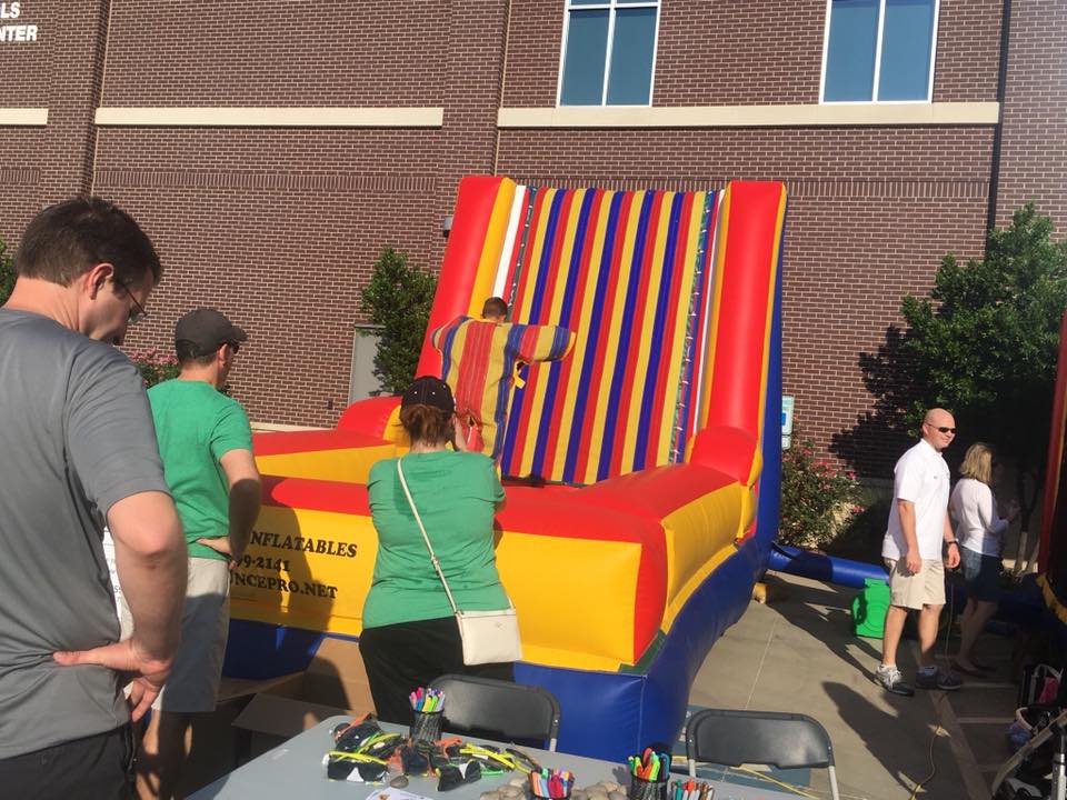 Sticky Velcro Wall Bounce House Rental Tulsa