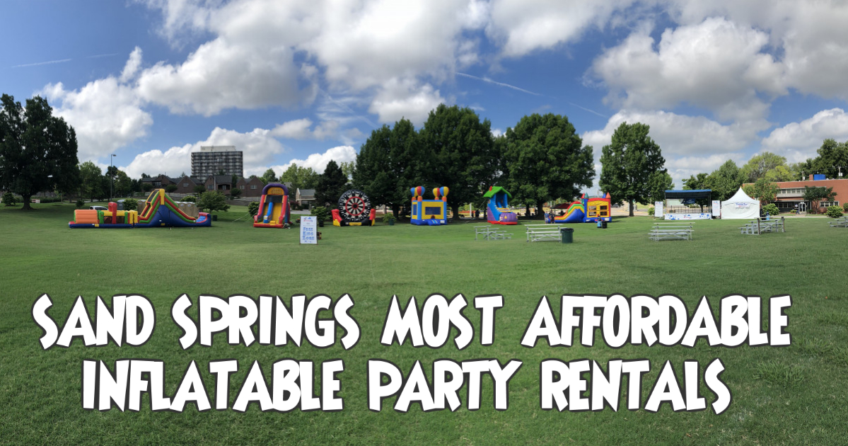 SAND SPRINGS bounce house rental
