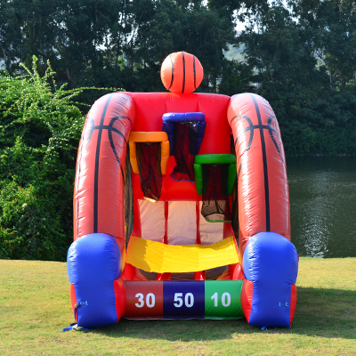 Jumbo Games Basketball Challenge Bounce House Rental Tulsa