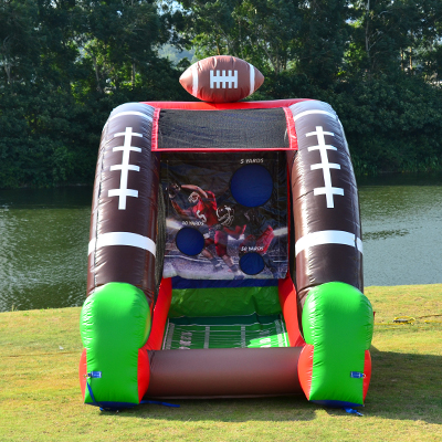 Jumbo Games Football Challenge Bounce House Rental Tulsa
