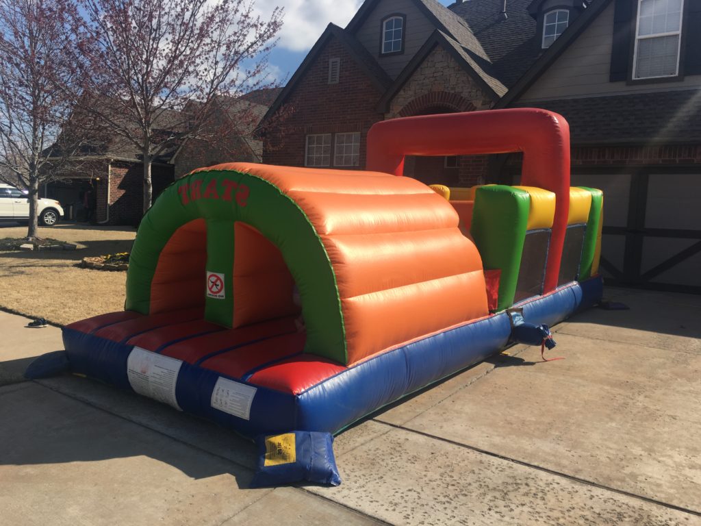 24 ft obstacle course bounce house rental tulsa bounce pro 2